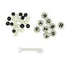 AussieSuperStore Jewellery Making Supplies PJ Twin Pack Bead Alphabet/Seed Beads PJ Twin Pack Bead Alphabet/Seed Beads | Jewellery Making Beads 9323823158170 PJD104